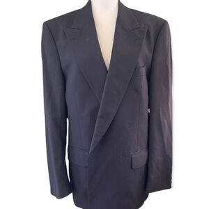 Vintage Authenticated Navy Burberry’s Men’s Jacket 40